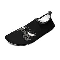 Anime Water Shoes Barefoot Quick-Dry Aqua Socks Slip-on for Men's Woman's Outdoor Beach Swim Surf