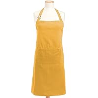 DII Everyday Basic Kitchen Collection, Chef Apron, Mustard