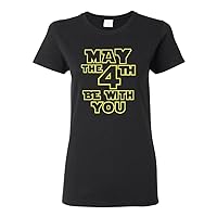 Ladies May The 4th Be with You T-Shirt Tee