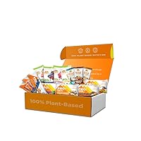 Plant-Based Starter Pack - Gluten-Free, Non-GMO, Healthy, High Protein Snacks - Natural Energy for Hiking, Cycling, Camping, Snowboarding, Skiing 14 Count(Pack of 1)