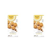 Simple Mills Almond Flour Crunchy Cookies, Toasted Pecan - Gluten Free, Vegan, Healthy Snacks, Made with Organic Coconut Oil, 5.5 Ounce (Pack of 2)