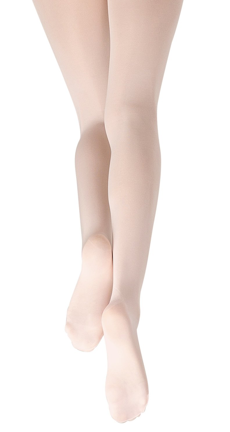 Capezio girls Hold & Stretch Footed Tight
