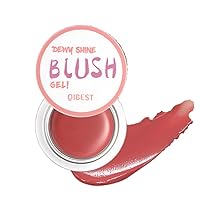 Cream Blush for Cheeks Creamy & Ultra Pigmented Formula Multi Use Face Blushes Lips Rouge Berry