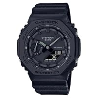 G-Shock Casio GA-2140RE-1A Men's Watch Overseas Model 40th Anniversary Remastered Black Series Limited [Parallel Import], Black, Modern