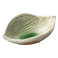 Marui Seitou MR-3-3055 Shigaraki Ware Hechimon Bean Pot, Lotus Bench, Green, 4.3 inches (11 cm)