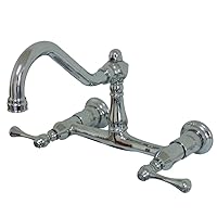 Kingston Brass KS3241BL Vintage Bathroom Faucet, 8-1/2