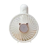 Portable Round Handheld Air Fan USB Rechargeable Small Personal Cooling Tools For Home Office Outdoor Travel Appliances Small Fanny Packs For Women