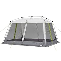 CORE 12’x10' Instant Screen House | Folding and Portable Large Pop Up Canopy Shelter with Included Carry Bag | Perfect for Family Camping, Outdoor, Picnic, Backyards, BBQ, Tailgate, Patio and Party