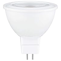 Sunlite 80508 LED MR16 Light Bulb, 5 Watts (50W Equivalent), 450 Lumens, GU5.3 Base, 120 Volt, 38 Degree Beam, Non-Dimmable, Title-20 Compliant, 1 Pack, 3000K Warm White