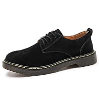 Men's Casual Oxford Shoes, Knit Mesh Upper, Thick Sole, Breathable & Lightweight