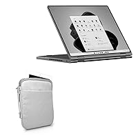 BoxWave Case Compatible with Chuwi MiniBook X - Quilted Carrying Bag, Soft Synthetic Leather Cover w/Diamond Design for Chuwi MiniBook X - Cool Grey