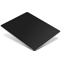 Metal Mouse Pad Gaming Mouse Pad Aluminum Mouse Pad, Mouse Mat with Smooth  Precision Surface and Non-Slip Rubber Base for Laser/Optical Mouse (23 x 18  x 0.2 cm) 