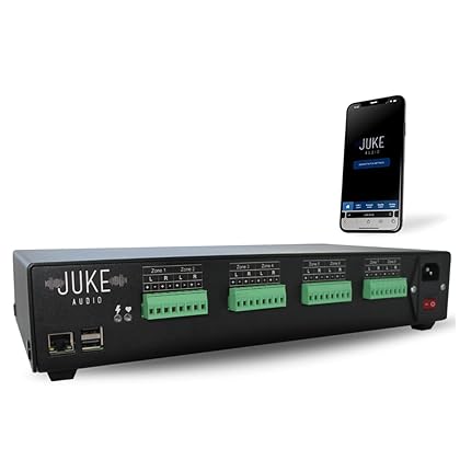 JUKE AUDIO Multi-Zone Amplifier | Whole-Home Audio System for Wireless Streaming