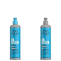 Bed Head Recovery Moisturizing Shampoo and Conditioner For Dry Hair Bundle 13.53 fl oz