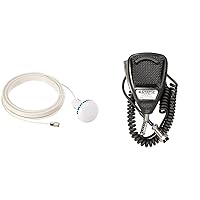 FurunoFuruno GPA017 GPS Antenna with 10 Meter Cable, White & Astatic 302-636LB1 Black Noise Cancelling 4 Pin CB Microphone (Bulk),XLRAstatic