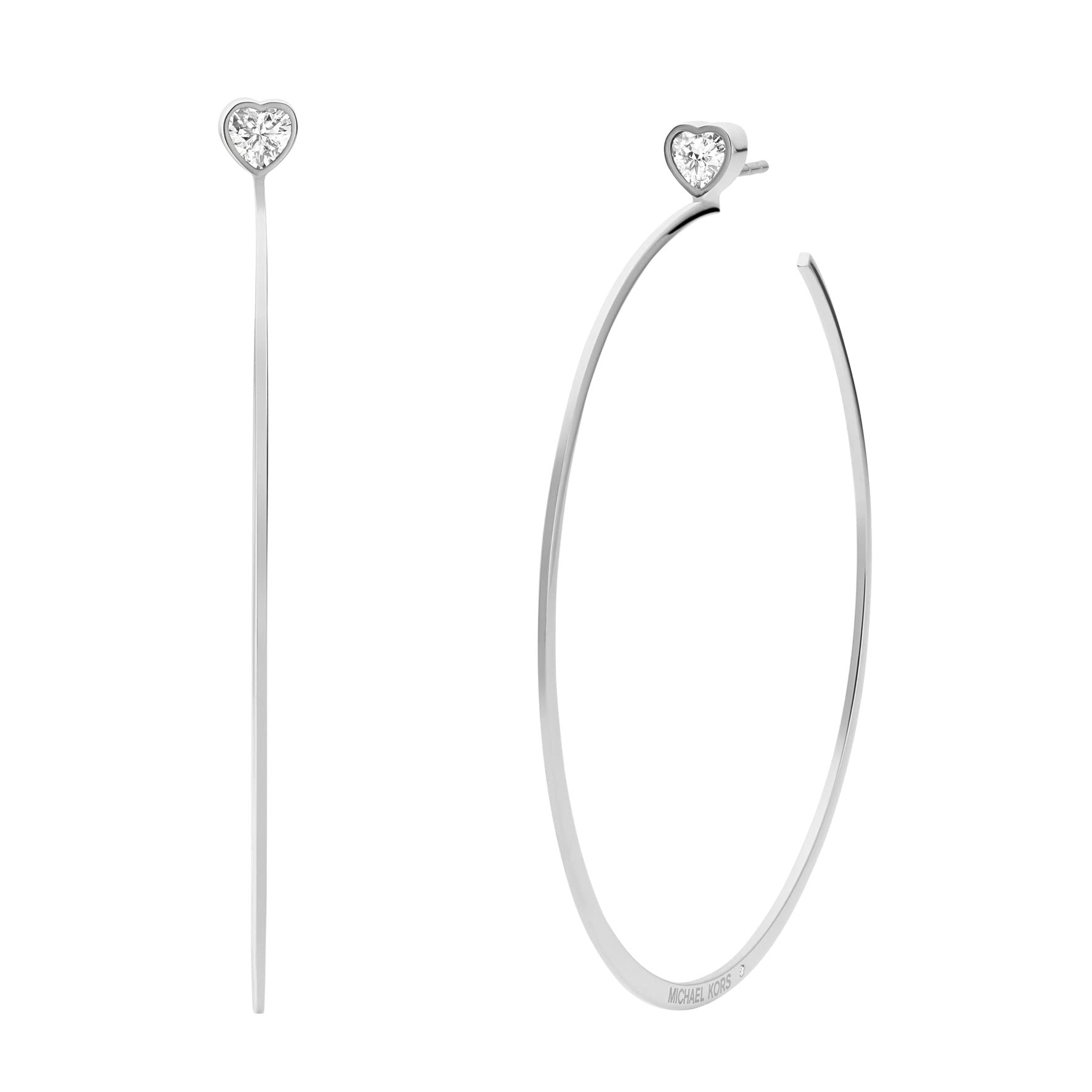 Michael Kors Sterling Silver Rose Goldplated Stud Earrings