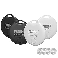 Key Finder Tracker Luggage Bluetooth Tracker Smart Tag Works with Apple Find My, Smart Key Finder Locator for Bags,Wallet Tracker,Item Finder Tag Locate or Tracking for Keys(iOS only)