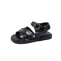 Big Comfort 3 Girls No Heels Shoes Embroidered Princess Dress Shoes Slip On School Party Slip on Sandals for Toddlers