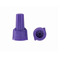 IDEAL Industries INC. 30-1765S Twister Al/Cu Wire Connector, 65 - Purple, (Pack of 10)