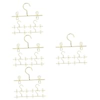 20 Pcs Doll Hanger Doll Clothes Holder Doll Clothing Hangers Doll Rack for Clothes Doll Clothes Rack Doll Clothes Display Rack Wire Hangers for Crafts Decor Mini Iron Little Doll