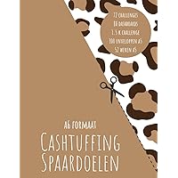 Spaarchallenges Nederlands: Spaardoelen voor cashstuffing, verschillende spaardoelen in euro, Budget binder A6 formaat challenges zelf uit te knippen. Leopard (Dutch Edition)