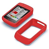 Voikoli Case Compatible with Wahoo ELEMNT ROAM V2,GPS Bike Computer Soft Silicone Protective Cover Case (Red)