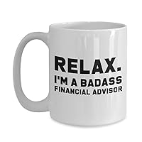 badass Financial advisor, gift for Financial advisor, gift Financial advisor, funny Financial advisor gift, Financial advisor mug, mug Financial advis
