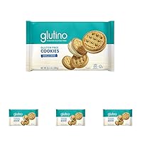 Glutino Gluten Free Vanilla Creme Cookies,10.5 oz (Pack of 4)
