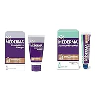 Mederma Stretch Marks Therapy, Helps Prevent and Treat Stretch Marks & Advanced Scar Gel, Treats Old and New Scars, Reduces the Appearance of Scars from Acne, Stitches, Burns and More, 0.70oz (20g)