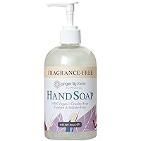 Botanicals All-Purpose Liquid Hand Soap, 100% Vegan & Cruelty-Free, Fragrance-Free, 12 fl oz