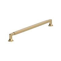 Amerock BP54061CZ | Champagne Bronze Appliance Pull | 18 inch (457mm) Center-to-Center Cabinet Handle | Stature | Furniture Hardware