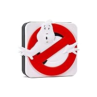 Numskull Ghostbusters Logo Lamp Wall Light - Ambient Lighting Gaming Accessory for Bedroom, Home, Study, Office, Work - Official Ghostbusters Merchandise, Plastic