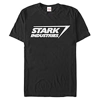 Marvel Big & Tall Classic Stark Logo Men's Tops Short Sleeve Tee Shirt