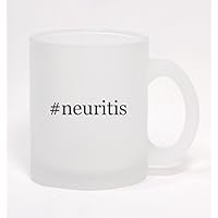 #neuritis - Hashtag Frosted Glass Coffee Mug 10oz