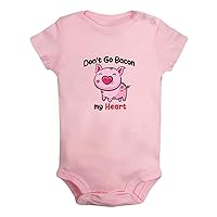 Don't Go Bacon My Heart Funny Rompers, Newborn Baby Bodysuits, Infant Jumpsuits, Kids Short Clothes, Novelty Outfits