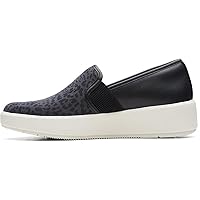 Clarks Layton Petal Loafer, Black Combi, 10 Medium