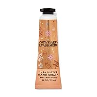 Bath & Body Works Snowflakes & Cashmere Shea Butter Travel Size Hand Cream 1oz (Package Artwork Varies)