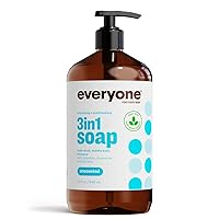 Bath Soap, Unscented, 32 Fl Oz (Pack of 1)