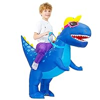 Decalare Inflatable Dinosaur costumes for kids T-Rex Costume Fancy Costumes Halloween Party Cosplay Fantasy Blow up Costume
