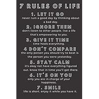 7 Rules of Life: Paperback Bucket List Journal / Lined Notebook Happy 28th Birthday Gift, Diary, Logbook, ...: Perfect Gift For 28 Years Old Men & Women