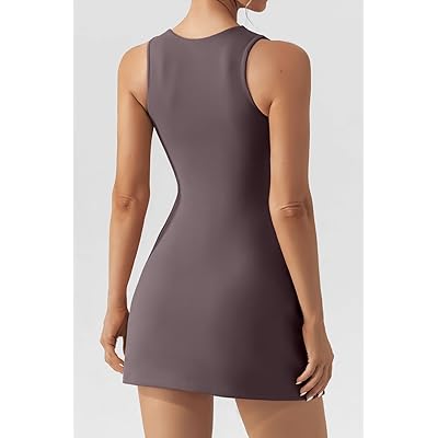 Mua QINSEN Women's Square Neck Bodice Dress Sleeveless Tank Top Stretch  Flare Mini Dresses（No Built in Shorts） trên  Mỹ chính hãng 2024