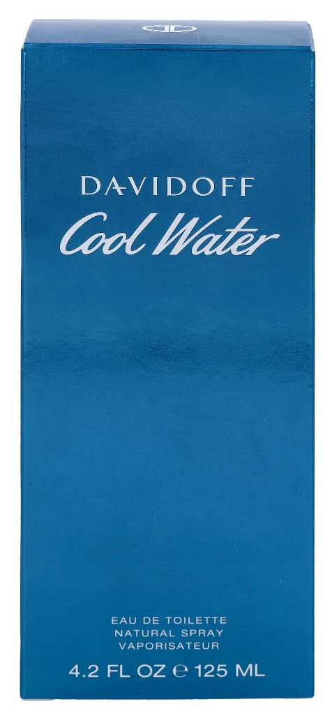 Água fria por Davidoff, Eau De Toilette Spray de 4,5 oz para homens