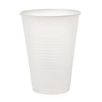 Medline Translucent Plastic Drinking Cup, Disposable, 9 Ounces, Case of 2500