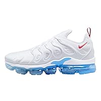 Nike Air Vapormax Plus Men's (White/Habanero Red, us_Footwear_Size_System, Adult, Men, Numeric, Medium, Numeric_8_Point_5)