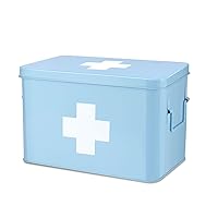 Flexzion First Aid Medicine Box Supplies Kit Organizer - Empty 13