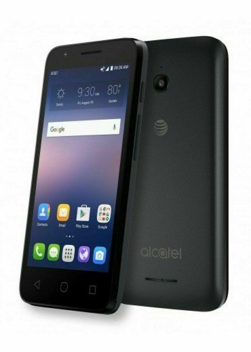 AT&T GoPhone Alcatel Ideal 4G LTE w/ 8GB Memory Prepaid Cell Phone Slate Blue