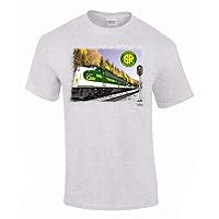 Southern Railway Crescent Limited T-Shirt Adult Medium [10100] Grey
