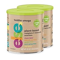 Toddler Balanced Nutrition Drink 12 mo+, Omega 3 & 6 Fatty acids for Brain Development Support, Plant Based, Clean Label Certified, Low Fodmap, 22 Oz, 2-Pack.