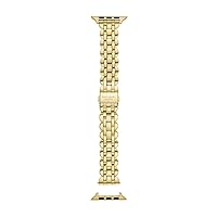 Kate Spade New York Designer Interchangeable Stainless Steel Band Compatible with Your 38/40/41mm Apple Watch Series 9/8/7/6/5/4/3/2/1/SE