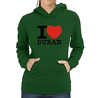 Personalized I Love Bold Font Add Any Name Women Hoodie